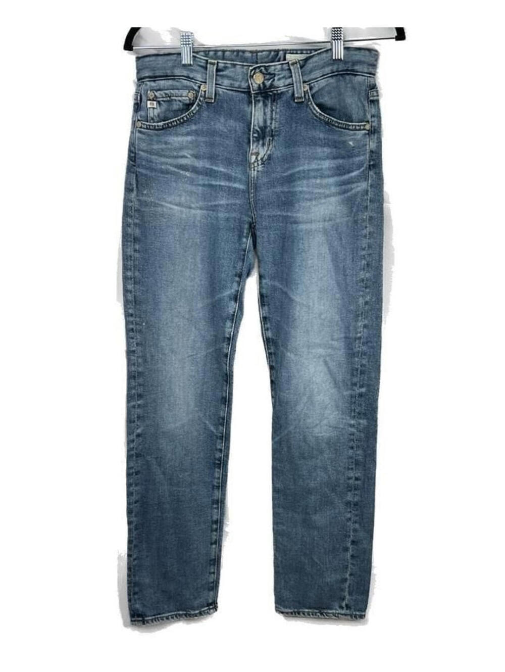 AG Adriano Goldschmied Size 24 AG-ED Denim Light Wash Straight Leg Jeans